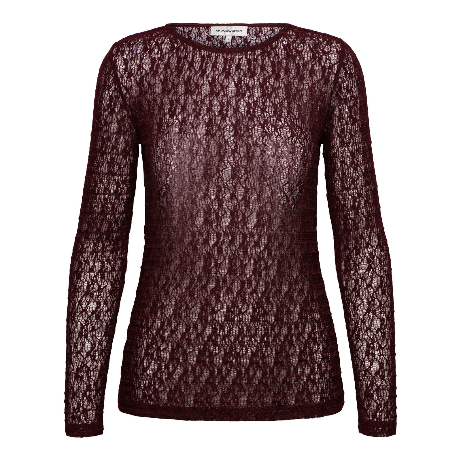 TRIS LACE LB-Burgundy