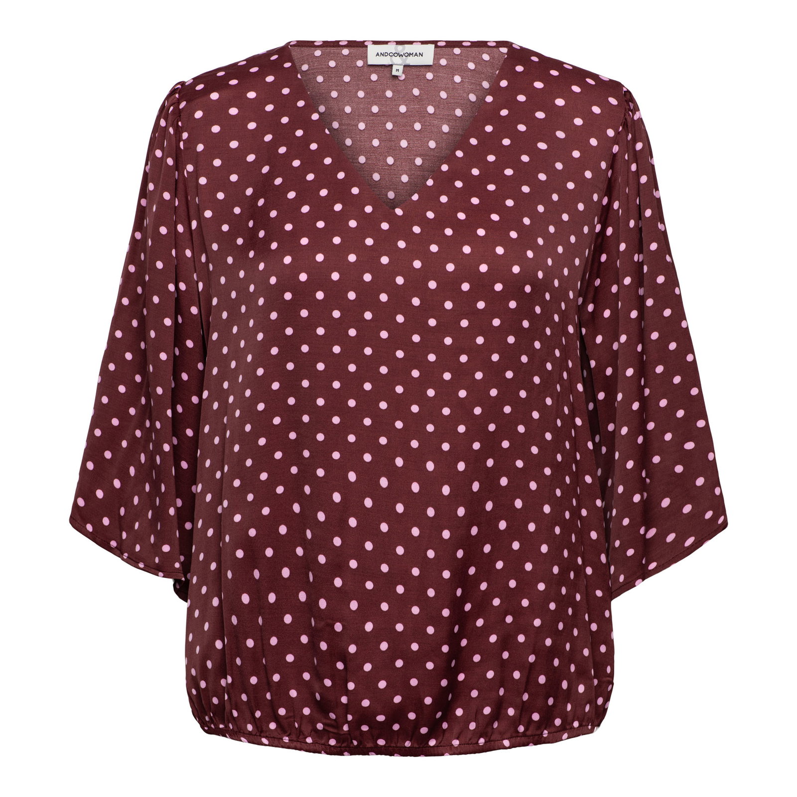 ASTER POLKA LB-Burgundy multi