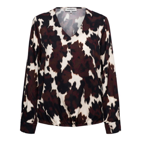 ANEMOON COW A-Black multi