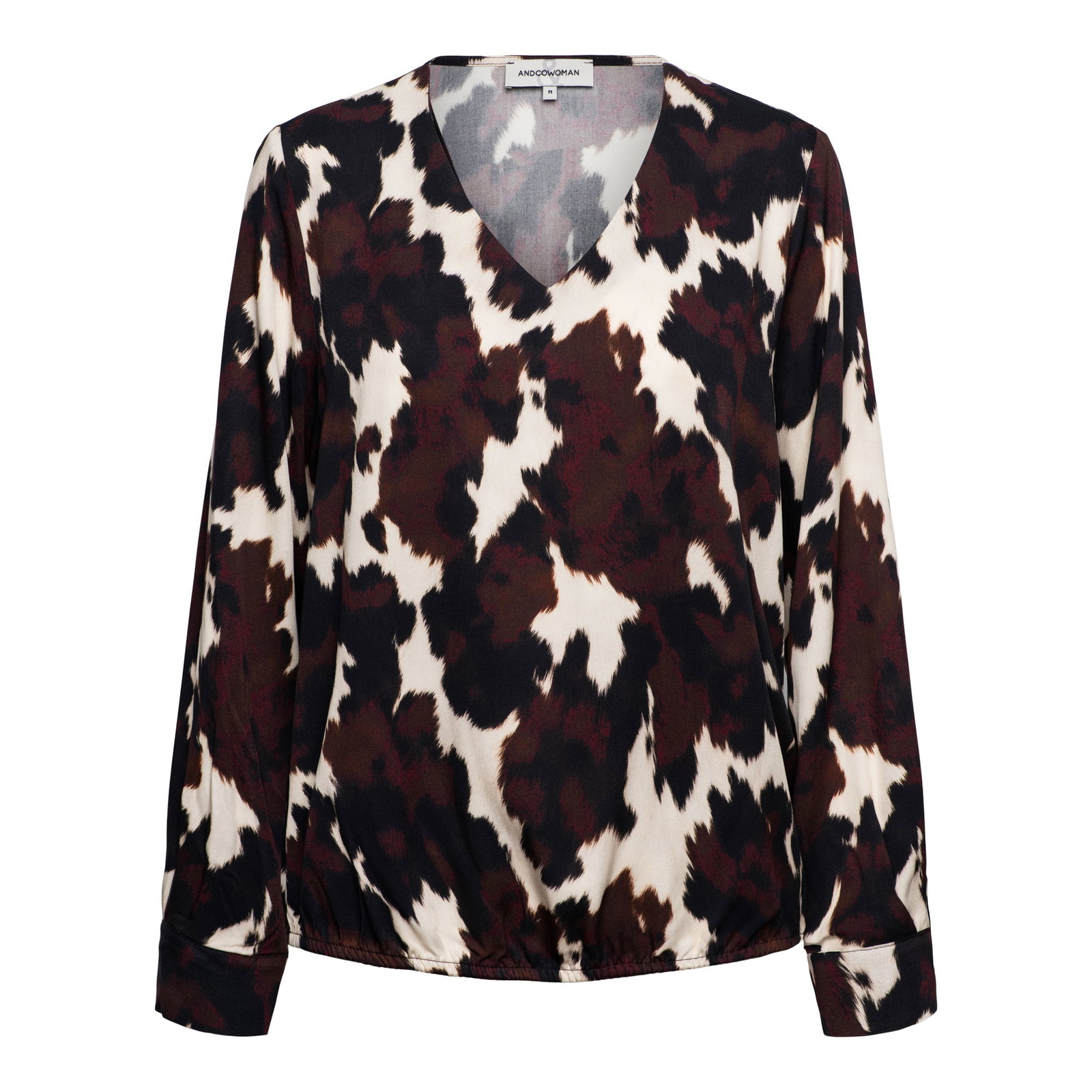 ANEMOON COW A-Black multi
