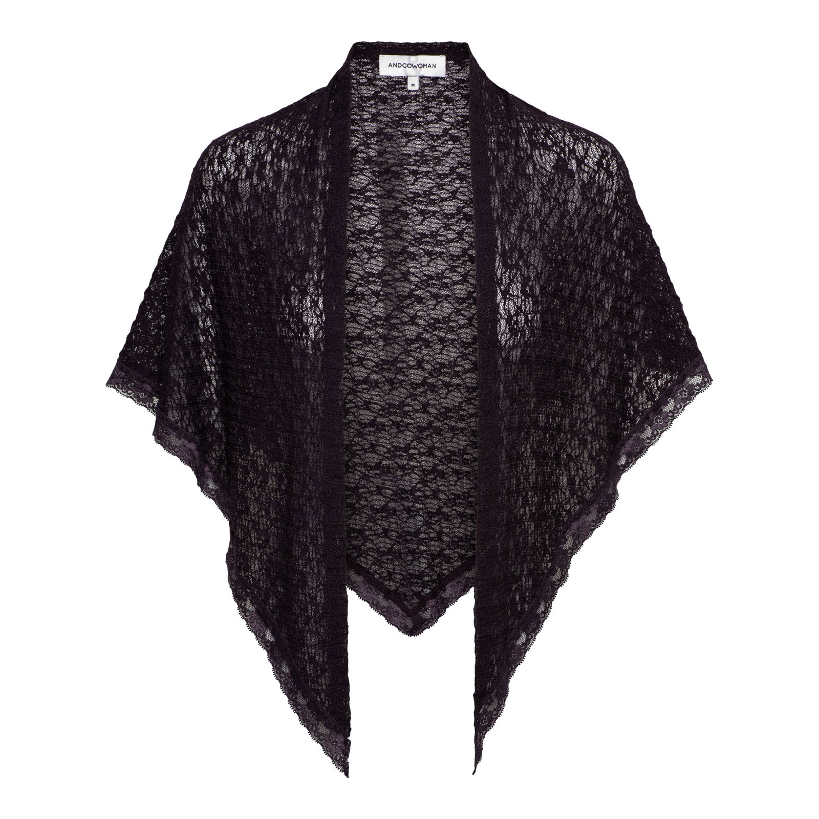 TESS LACE LP-Deep Plum