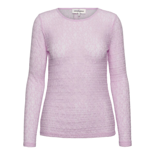 TRIS LACE MU-Light Mauve